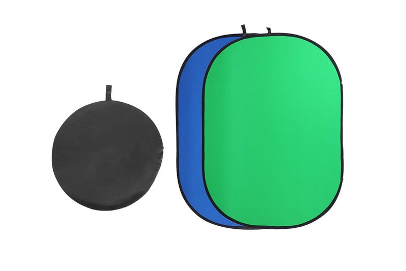 Pop-Up Background Board Collapsible Chroma Key for Streaming Webcam Carousel 1