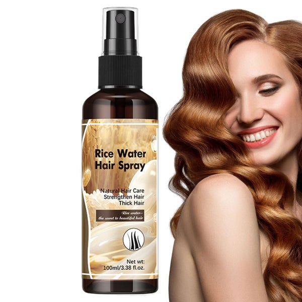 Rice Water Hair Growth Spray Treatmnt Fermented 100ml Boosts Natural Hair Growth Carousel 1