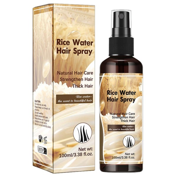 Rice Water Hair Growth Spray Treatmnt Fermented 100ml Boosts Natural Hair Growth Carousel 13