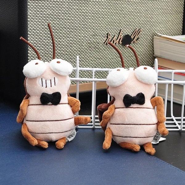 Soft Cute Insect Doll Keychain Stuffed Animal Stuffed Insect Keyring Backpack Carousel 1