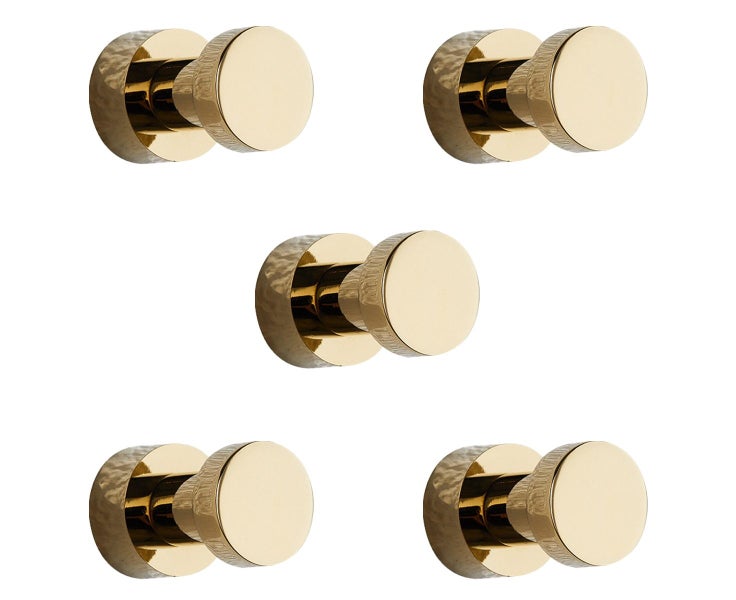 5pcs Bathrobe Hook Brass Bathrobe Hook Bonded Bathroom Bathrobe Hook Coat Hook C Carousel 1