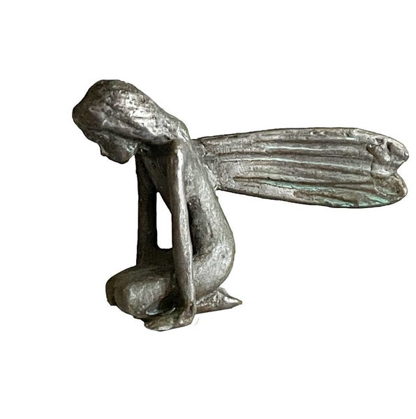 The Iron Fairies CHLOE Fairy of Love Collectors Hand Made Cast Iron Statue Figur Carousel 2