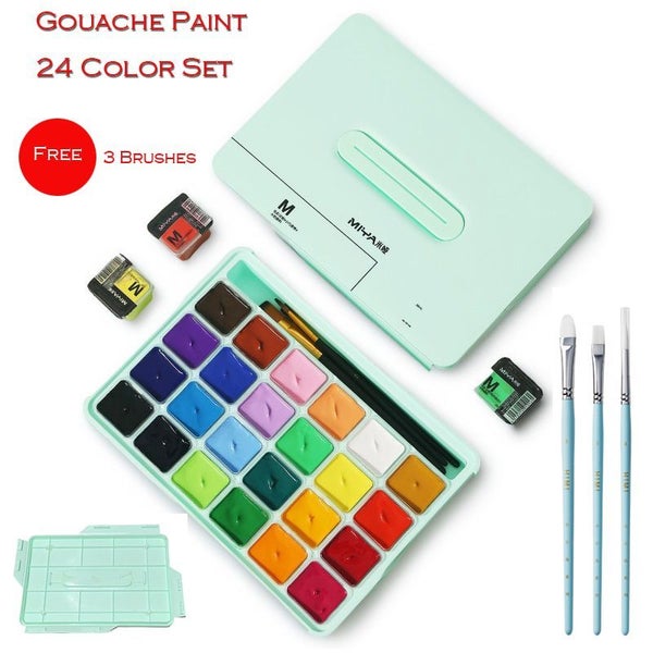 Gouache Paint Set Carousel 1