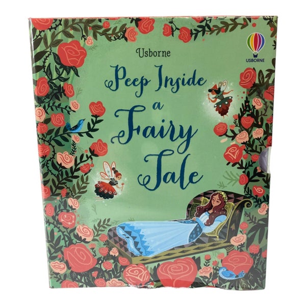Usborne Peep Inside A Fairy Tale 4 Book Collection Set Carousel 1