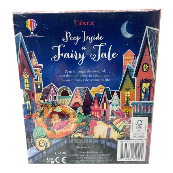 Usborne Peep Inside A Fairy Tale 4 Book Collection Set Carousel 2