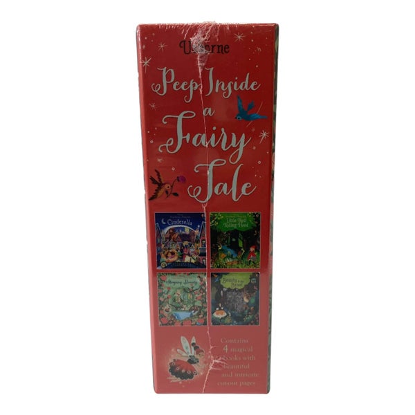 Usborne Peep Inside A Fairy Tale 4 Book Collection Set Carousel 4