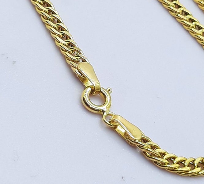 18ct Yellow Gold Chain 48cm Carousel 5