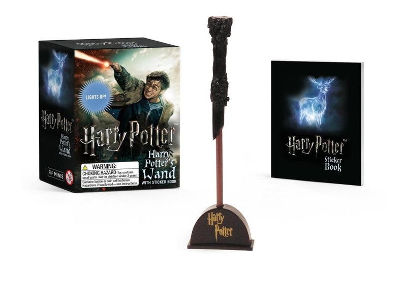 Harry Potter Wizard's Wand with Sticker Book by Running Press - Novelty Carousel 1