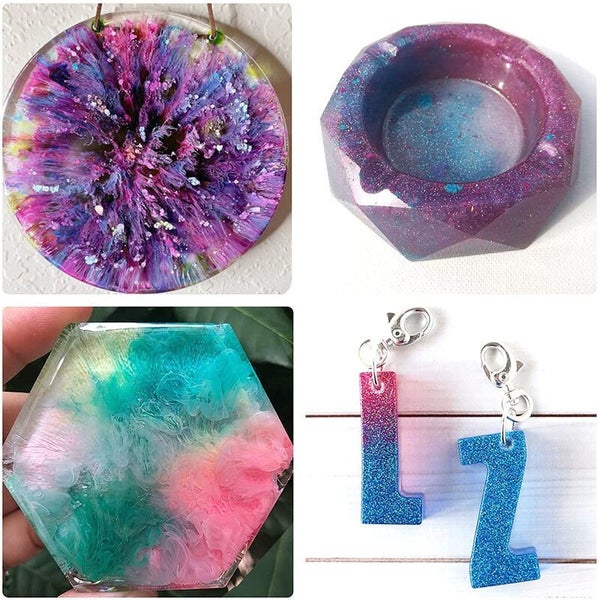 24pcs Epoxy Resin Pigment Resin Dye Colorant Carousel 19