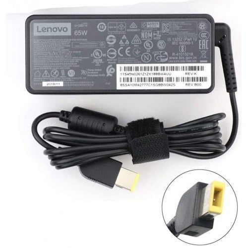 Lenovo 65W Yellow Tip Laptop Charger - New Carousel 1