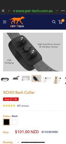 Dog bark training collar Carousel 1