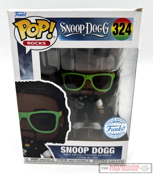 Funko Pop! Rocks #324 Snoop Dogg Vinyl Figure ~ In Box Carousel 2