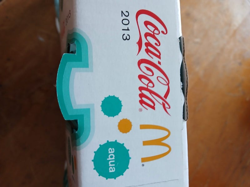 Coke new 2013 McDonalds glasses, set of 3 Carousel 2