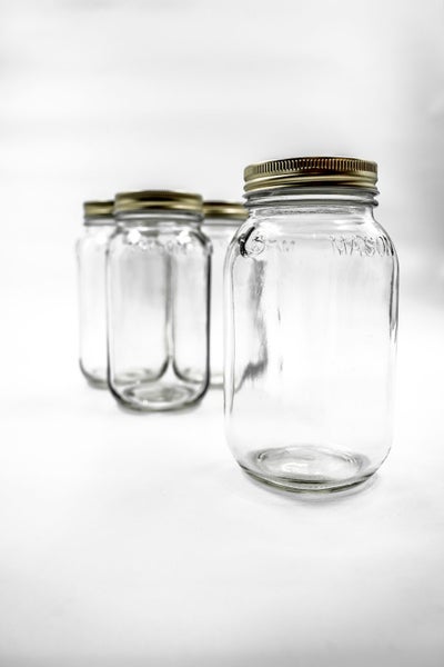 ~ Mason Glass Jars - pack of 10 ~ Carousel 1
