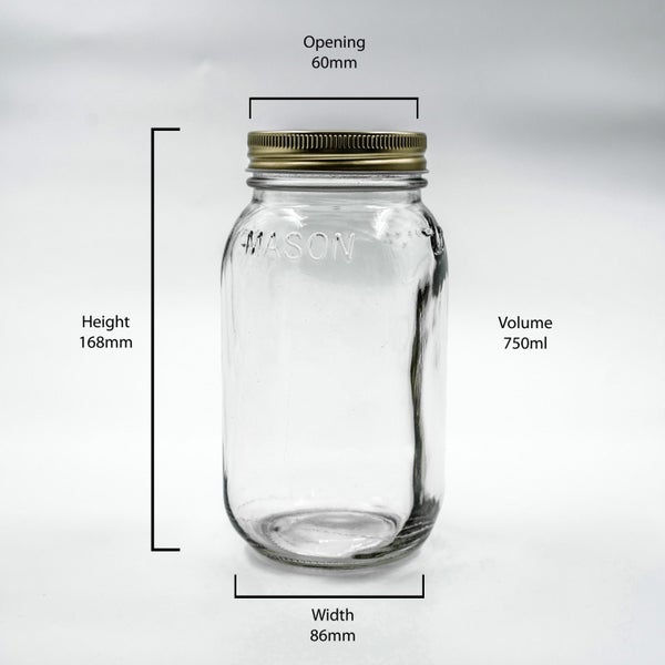 ~ Mason Glass Jars - pack of 10 ~ Carousel 2