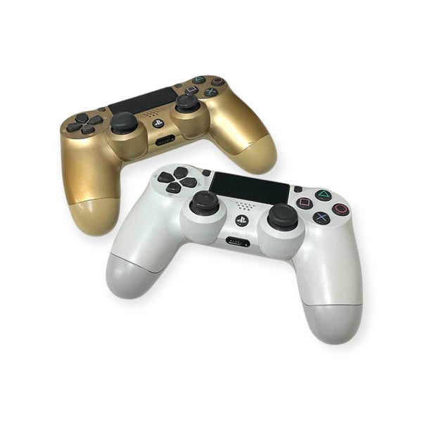 Sony Playstation 4, x2 Games, x2 Controllers (Worn analogue stick) Carousel 2