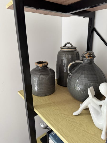 Glazed Ceramic Vases Pots (set of 3) Carousel 2