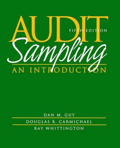 Audit Sampling by Dan M. Guy - Paperback Carousel 1