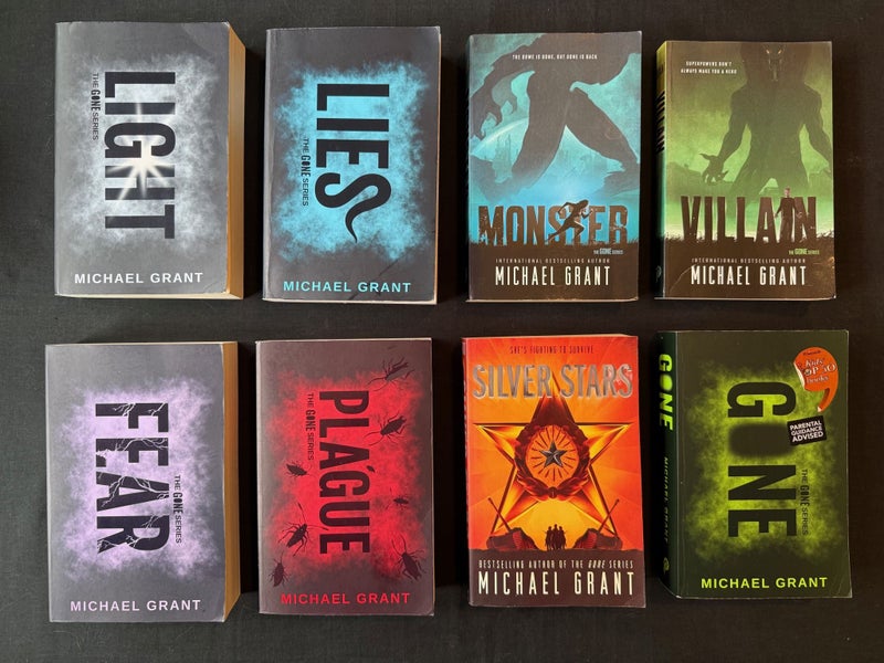 EIGHT MICHAEL GRANT BOOKS FOR YOUNG ADULTS - AUTHOR OF 'THE 'GONE' SERIES Carousel 1