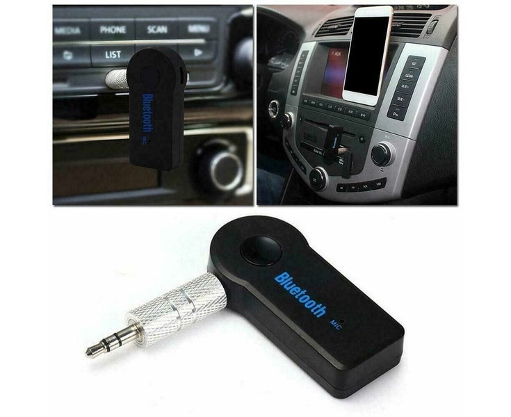 Wireless Bluetooth 3.5mm AUX Audio Stereo Music Home Car Receiver Adapter Carousel 6