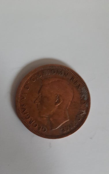 Great Britain half penny 1943 Carousel 1