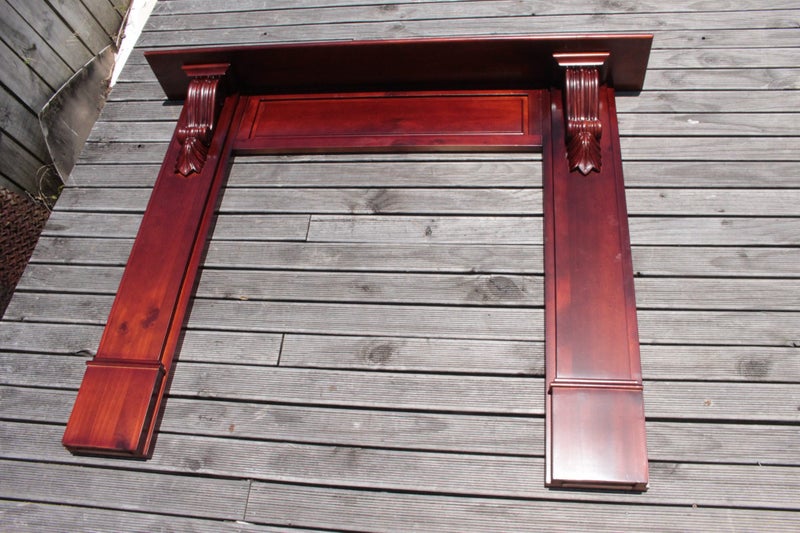 VILLA STYLE NEW FIRE SURROUND IN EXCELLENT CONDITION Carousel 1