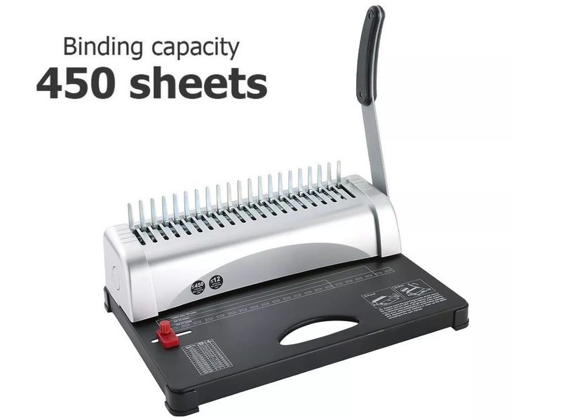 New Comb Binding Machine Office Binder Afterpay Carousel 1