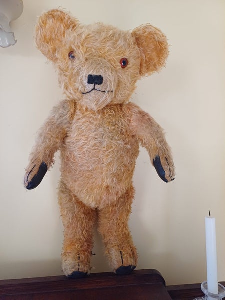 Large (58cm) Vintage Teddy Bear with Moveable Limbs Carousel 1