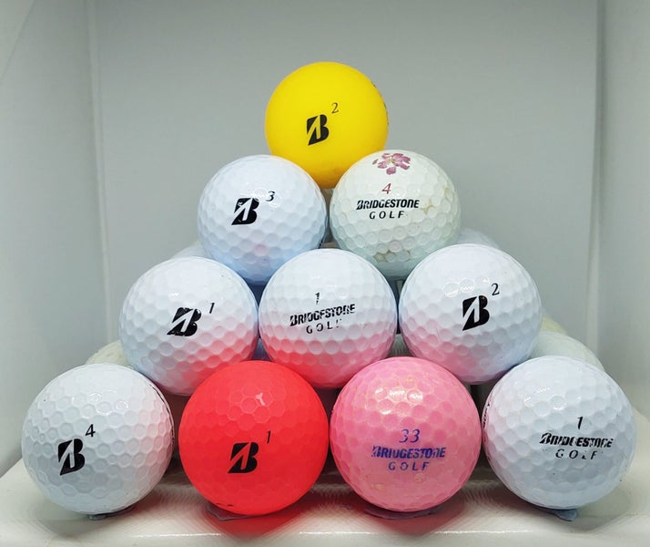 20 Bridgestone Various Golf Balls | 100% Moneyback Guarentee Carousel 1