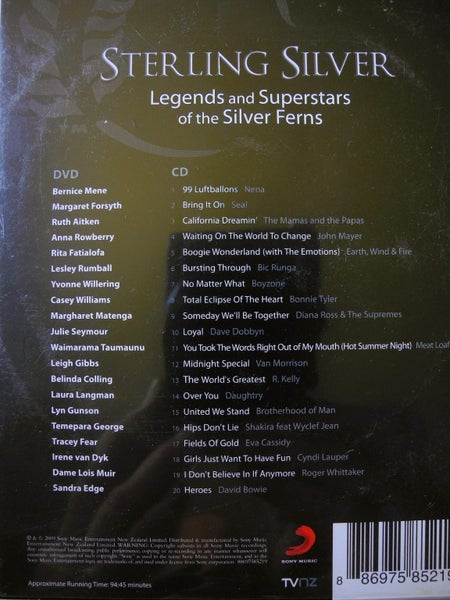 #* "Sterling Silver : Legends & Superstars of the Silver Ferns" - DVD & CD *# Carousel 2