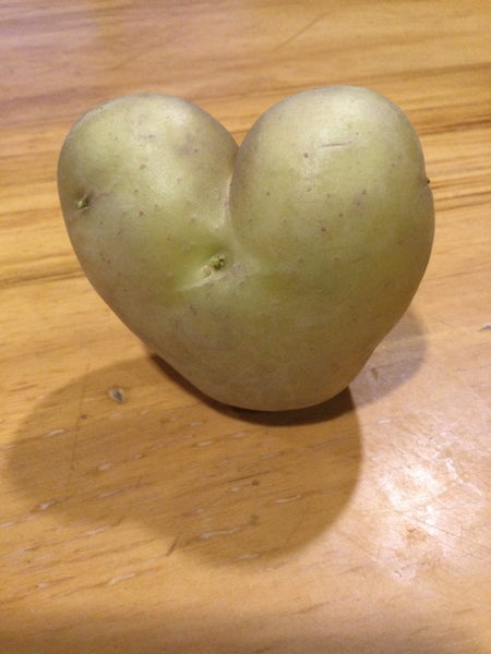 Novelty Golden Gourmet 'Heart' Shaped Spud Carousel 1