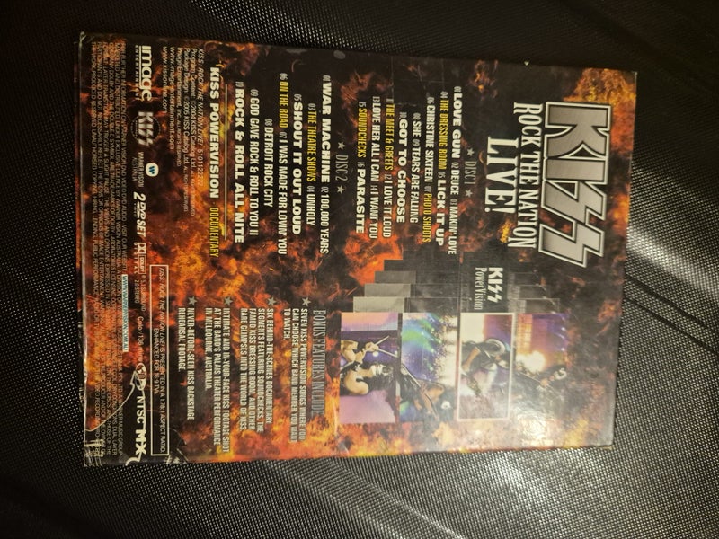 Kiss Rock The Nation 2dvd Carousel 2