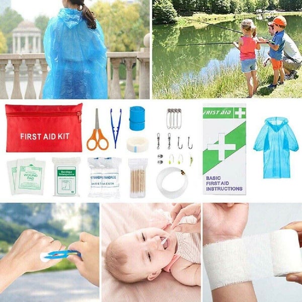 Emergency Survival Equipment Kit Sports Tactical Hiking Camping Carousel 6