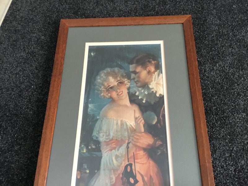 Vintage Gene Pressier yard print Carousel 2