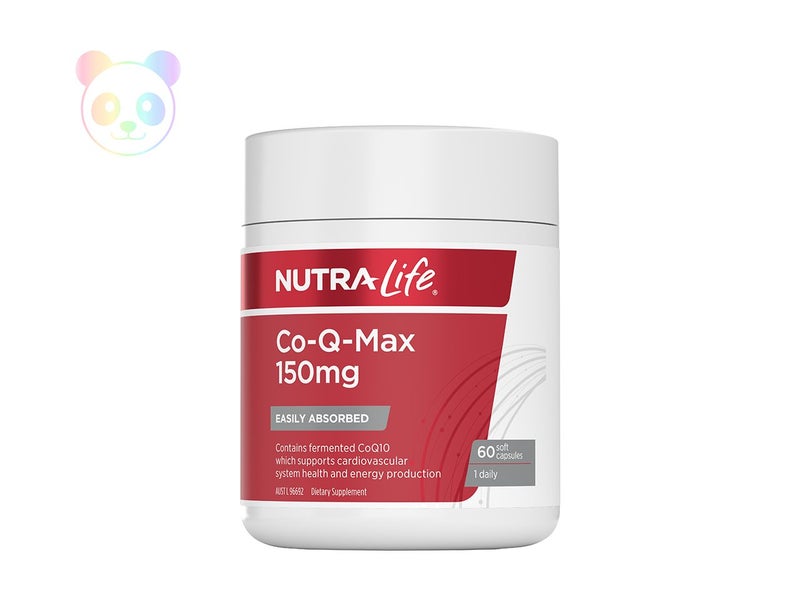 Nutralife Co Q Max CoQ10 150mg 60 caps Carousel 1