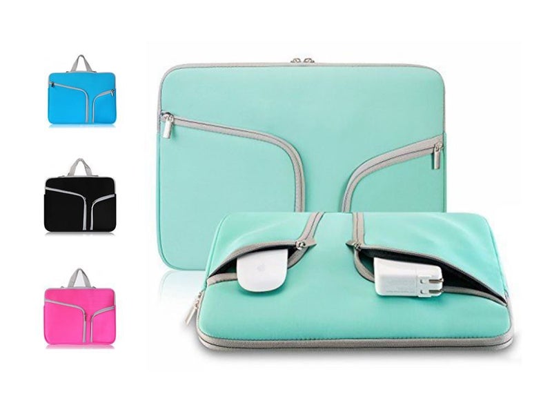 Universal 11 Inch Laptop Sleeve Bag, Blue Carousel 2