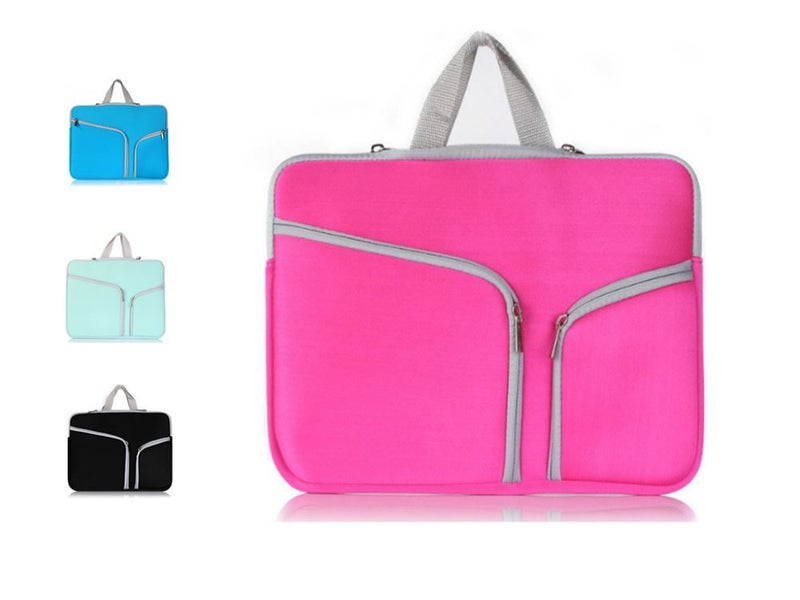 Universal 11 Inch Laptop Sleeve Bag, Blue Carousel 9