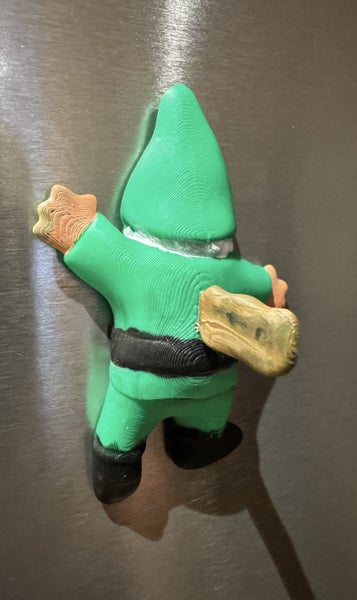 Pair of Who Killed the Gnome Fridge Magnet Carousel 1