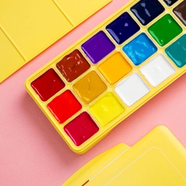 18 Color Gouache Paint Set64226613861889114