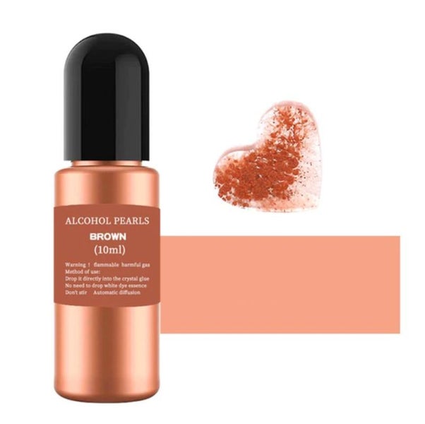 12 x Metal Dye Epoxy Resin Pigment Alcohol Liquid Ink Colorant Dye64230856145282113