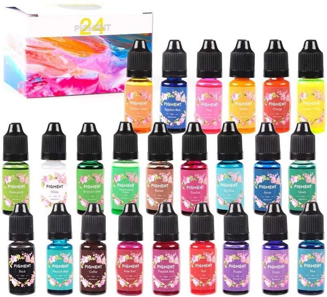 24pcs UV & Epoxy Resin Pigment Dye Colorant64459796701570110