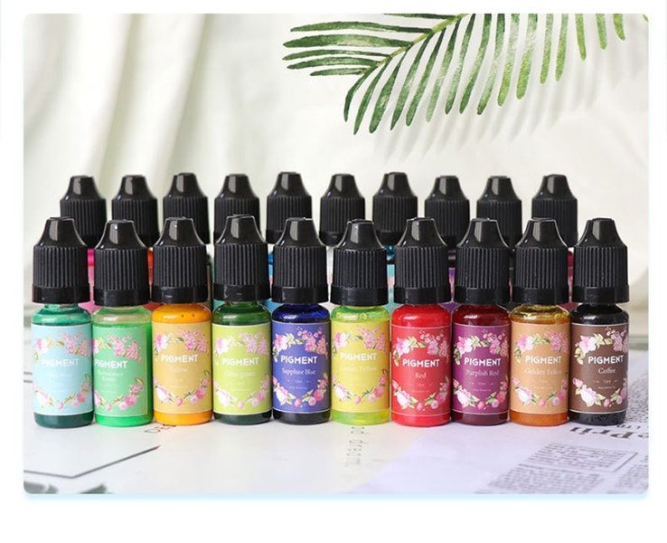 24pcs UV & Epoxy Resin Pigment Dye Colorant64459796701570114