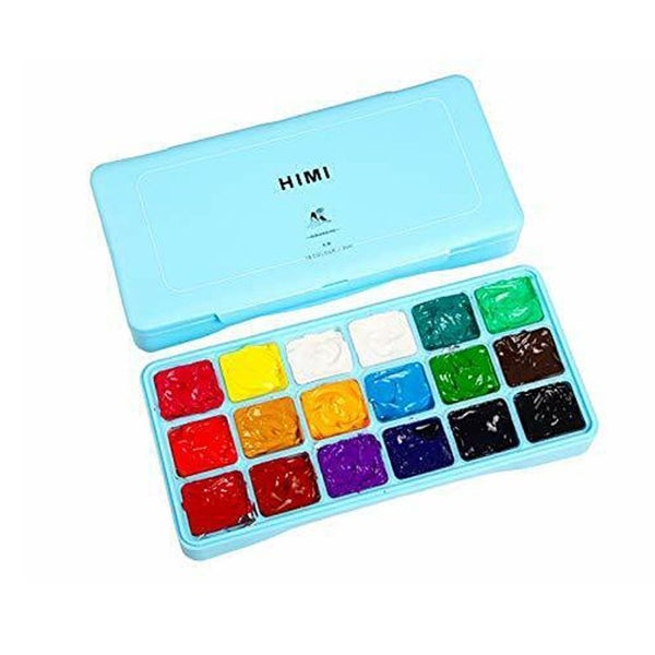 18 Color Gouache Paint Set64303858563715110