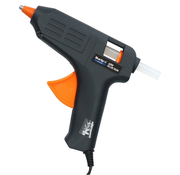 40 Watt Hobby Modelling Glue Gun Hot Melt Gluing Heat Electric Trigger + 12 Glue Carousel 2