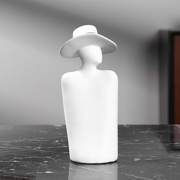 Hat Lady Statue Carousel 2