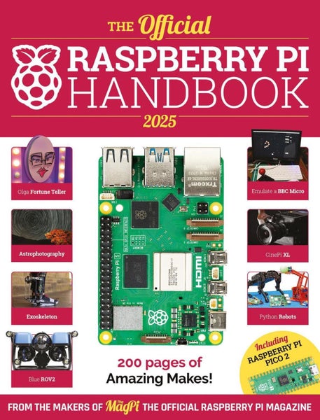 The Official Raspberry Pi Handbook 2025 by The Makers of The MagPi magazine - Pa Carousel 1