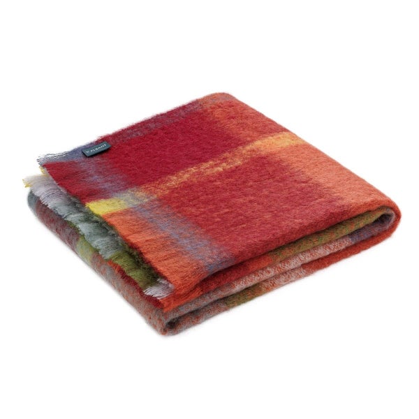 St Albans Mohair Throw Rug Blanket Applewood Carousel 1