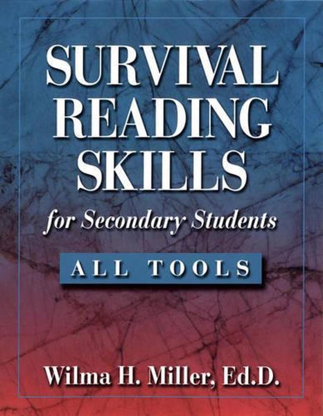 Survival Reading Skills for Secondary Students by Wilma H. Miller - Paperback Carousel 1