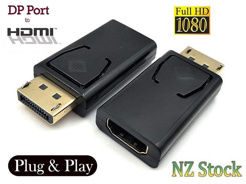 DisplayPort DP to HDMI - 1080P #AX32A Carousel 1