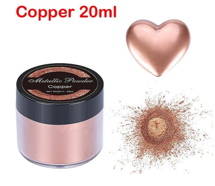 6 Metallic Pigment Powder Cosmetic Soap Nail Candle Pigment62983259464451111